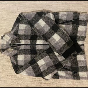 Stella McCartney Kids - Black & White Fleece Jacket - Size 14